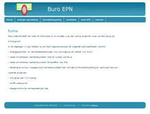Tablet Screenshot of buroepn.nl